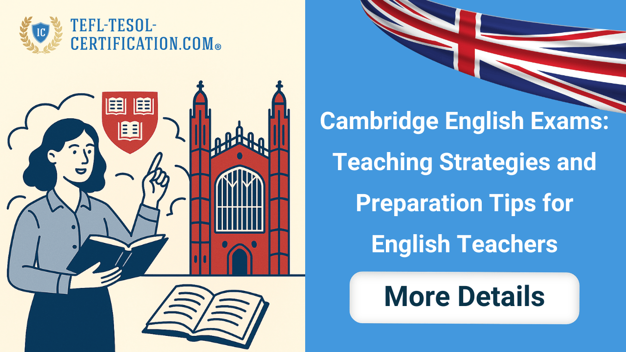 Cambridge English Exams: Teaching Strategies and Preparation Tips for English Teachers