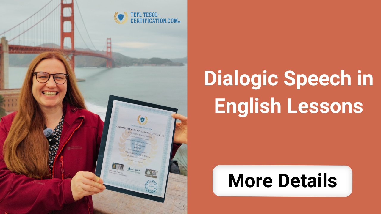 Dialogic Speech in English Lessons