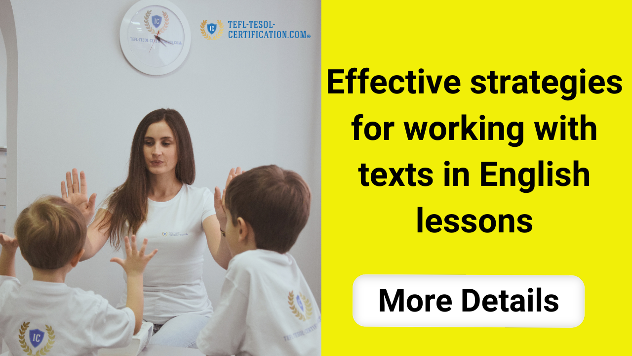 How to Work with Texts in an English Lesson