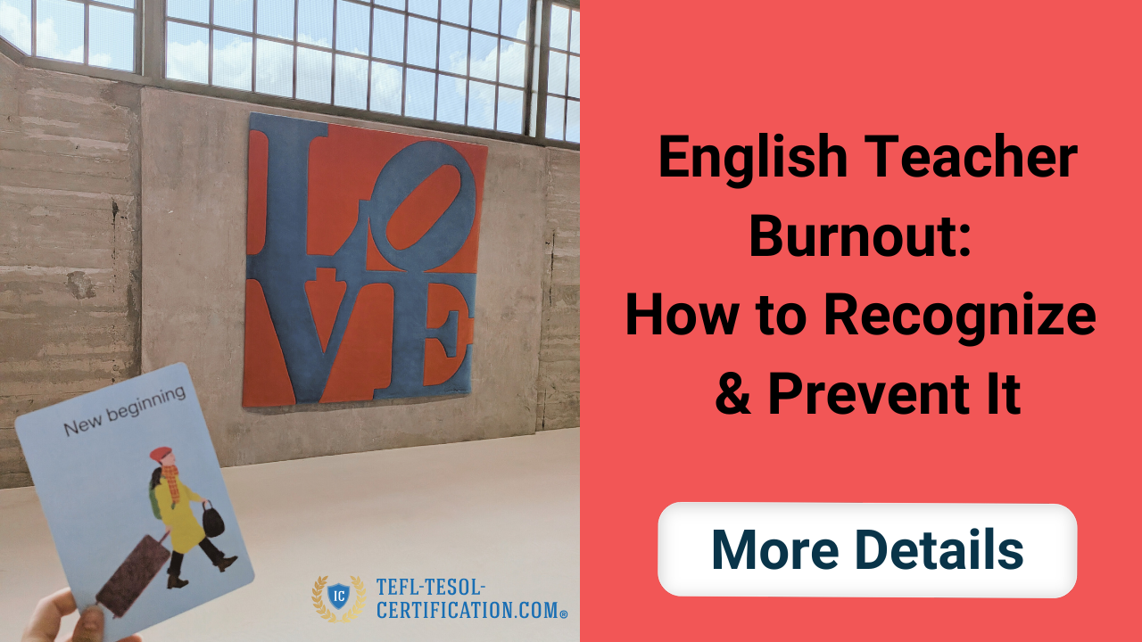 English Teacher Burnout: How to Recognize &amp; Prevent It