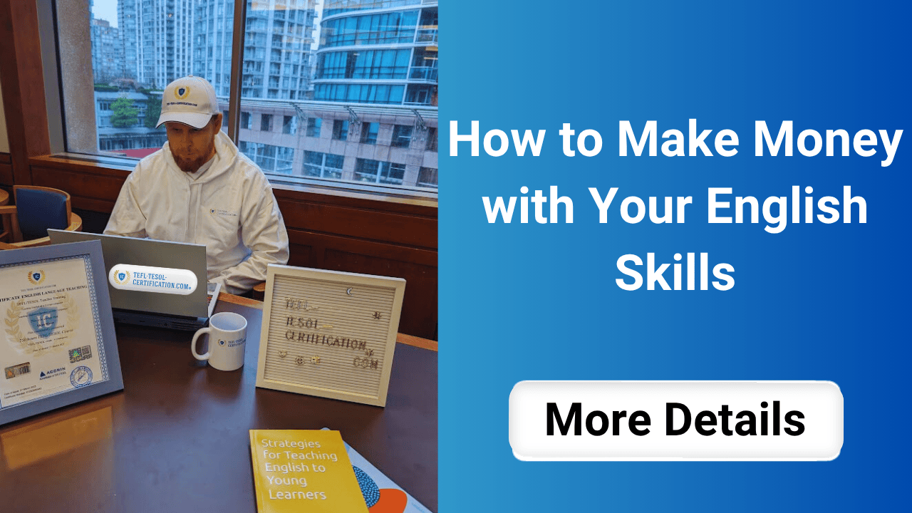 How to Make Money with Your English Skills