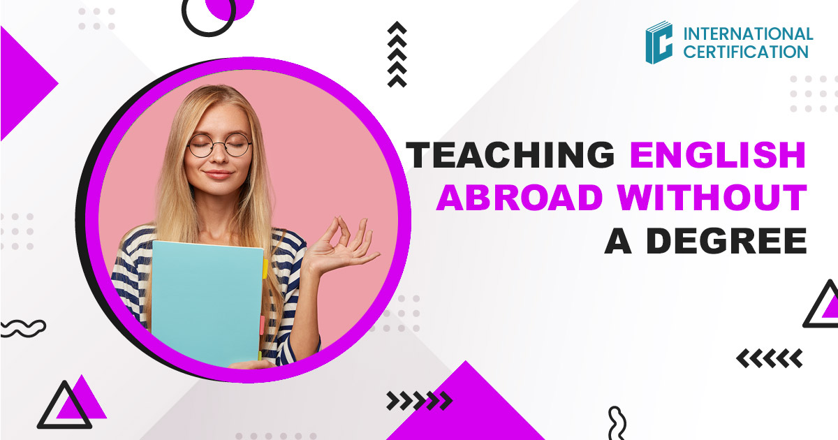 Countries for teaching english overseas without a degree