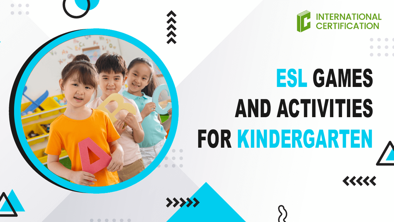 ESL games and activities for kindergarten