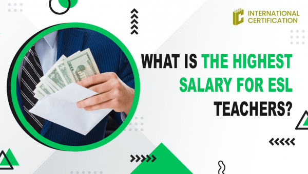 What is the highest salary for ESL teachers?