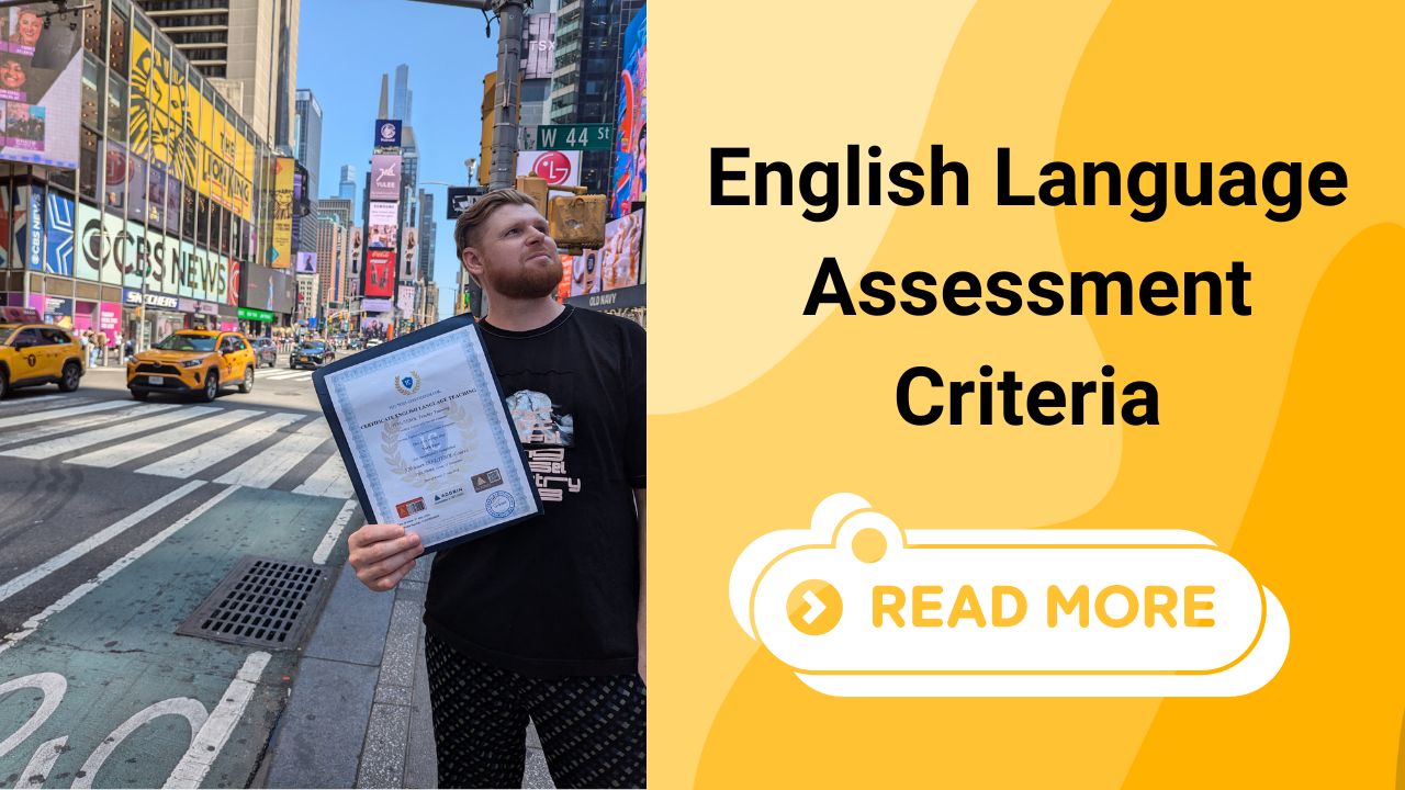 English Language Assessment Criteria