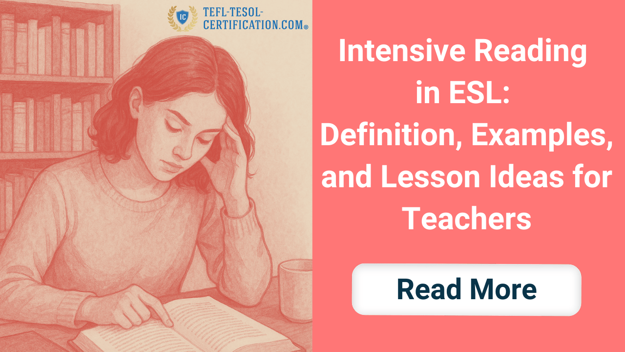 Types of Reading: Intensive Reading